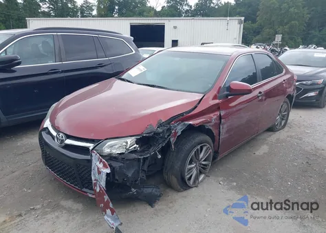 2016 Toyota Camry Se z USA, uszkodzony, nr VIN 4T1BF1FKXGU571449